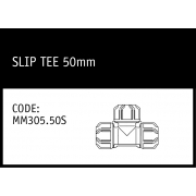 Marley Philmac Slip Tee 50mm - MM305.50S